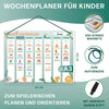 Magnetischer Wochenplan (grün)